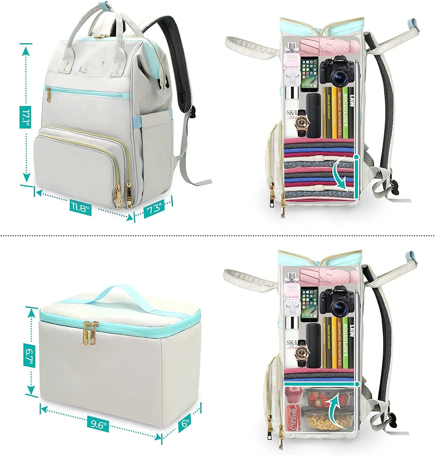 Laptop clearance lunch backpack